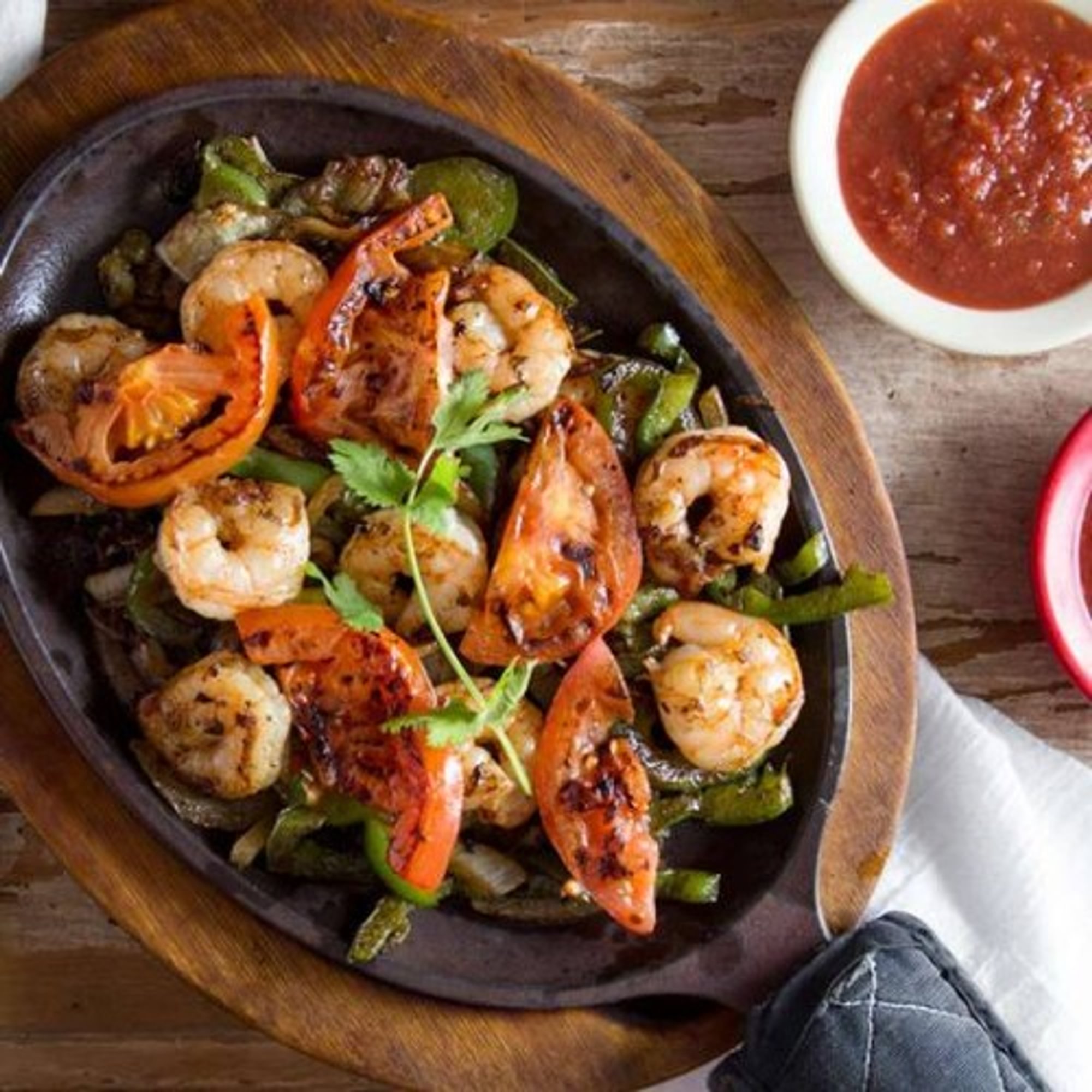 Shrimp Fajitas