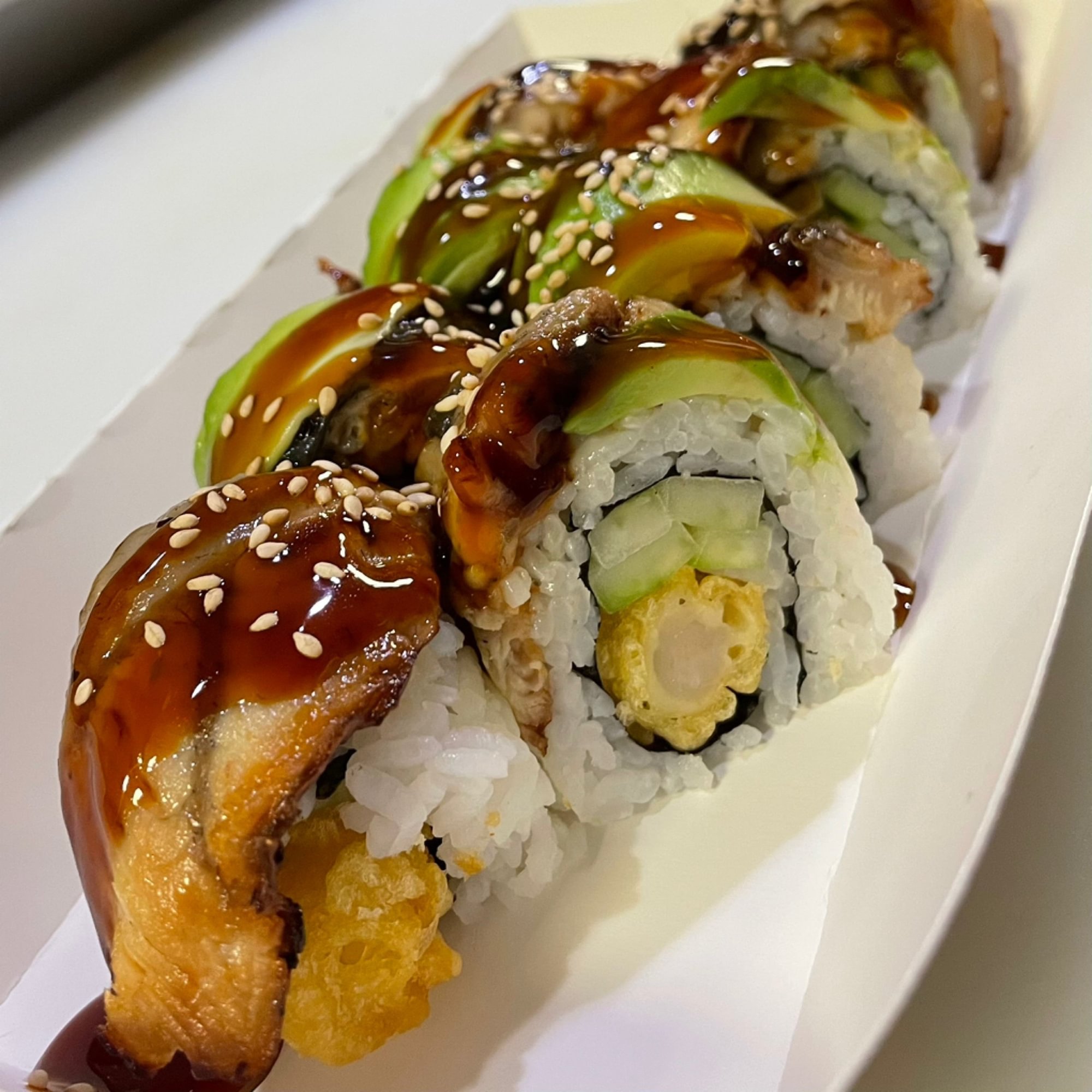 Dancing Eel Roll (Cooked)