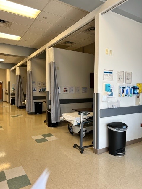 The nurses station at Bay Area Vascular Center