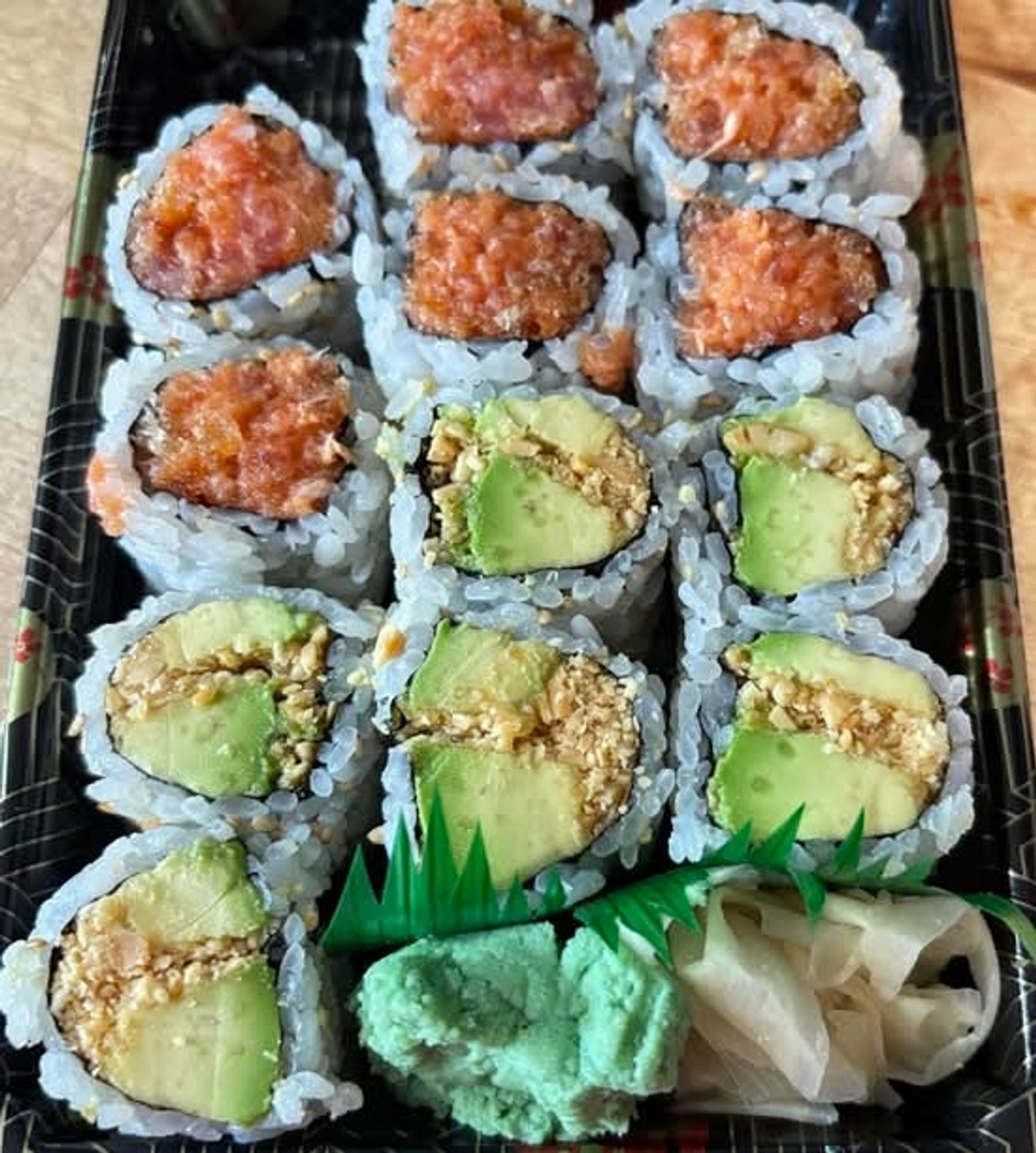 Peanut Avocado Roll