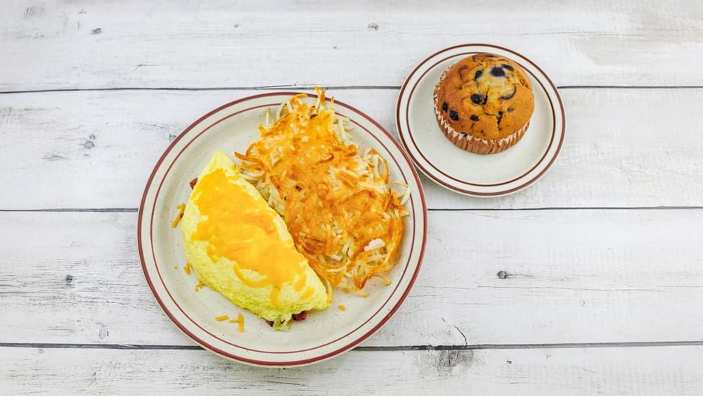 Meat & Cheese Omelette