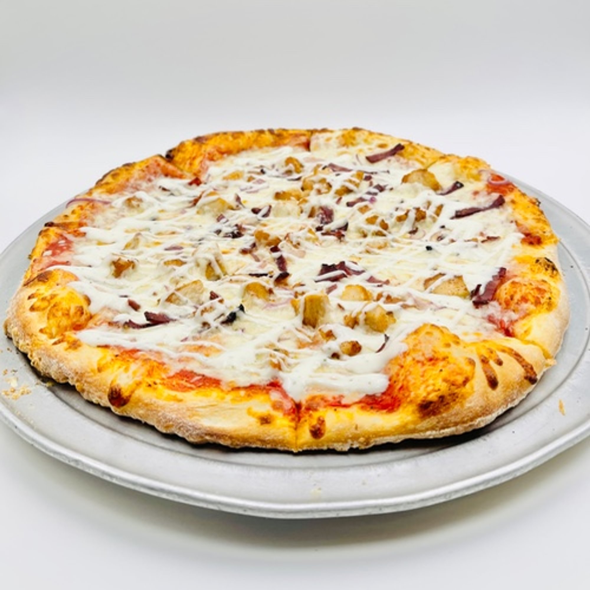 Chicken Bacon Ranch Pizza