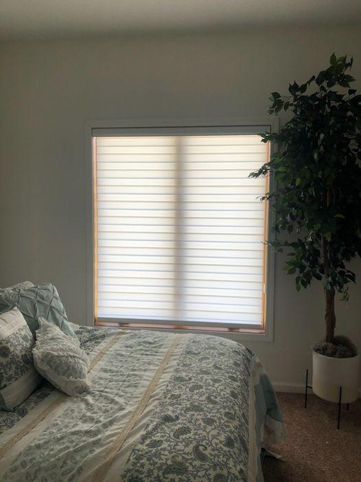 Giving a touch of elegance to your interiors, our Dual Illusion Shades by Budget Blinds of Mankato never go out of fashion, which makes them the perfect fit for any home!  BudgetBlindsMankato  DualShades  ShadesOfBeauty  FreeConsultation  WindowWednesday