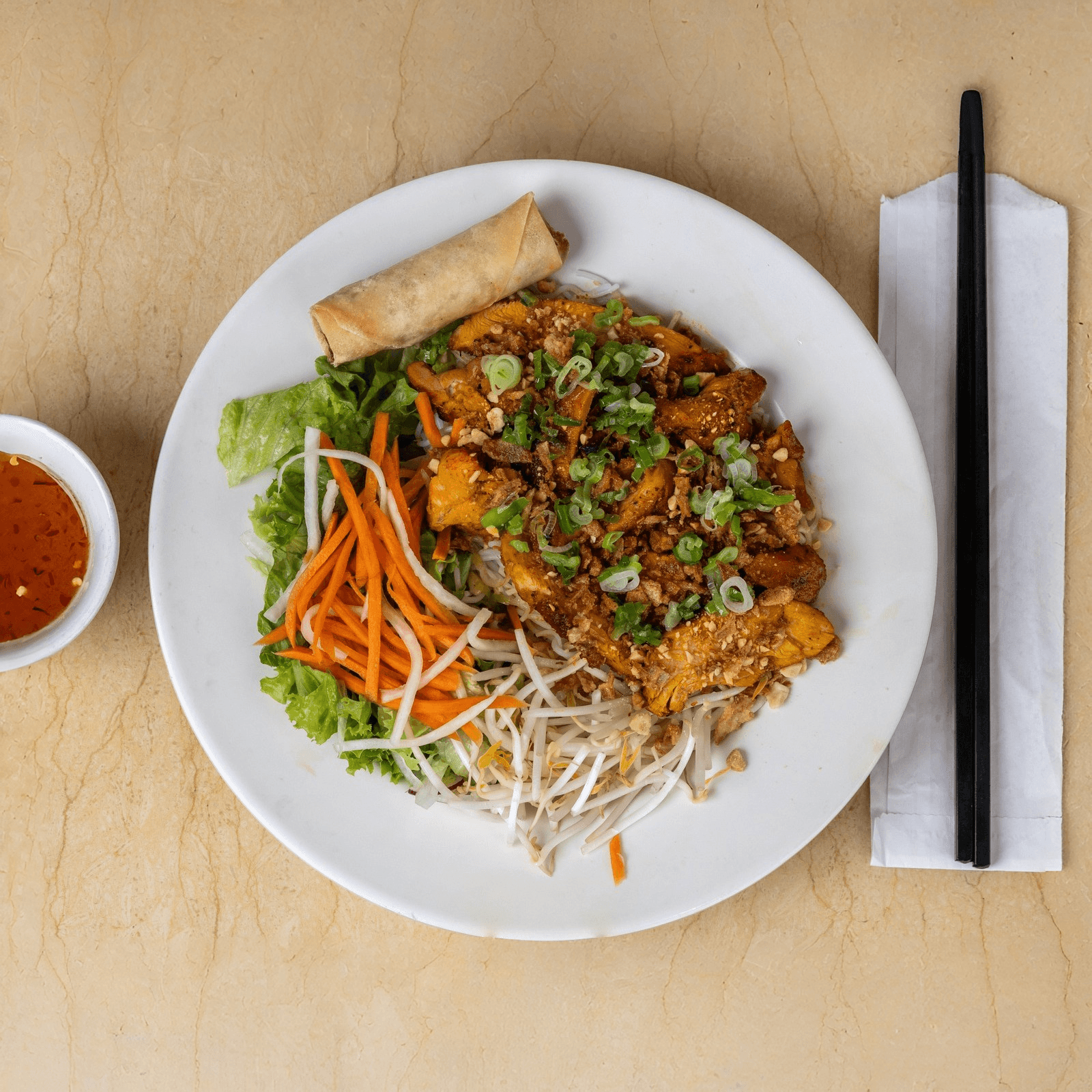 Chargrilled Pork Vermicelli (Bun Thit Nuong)