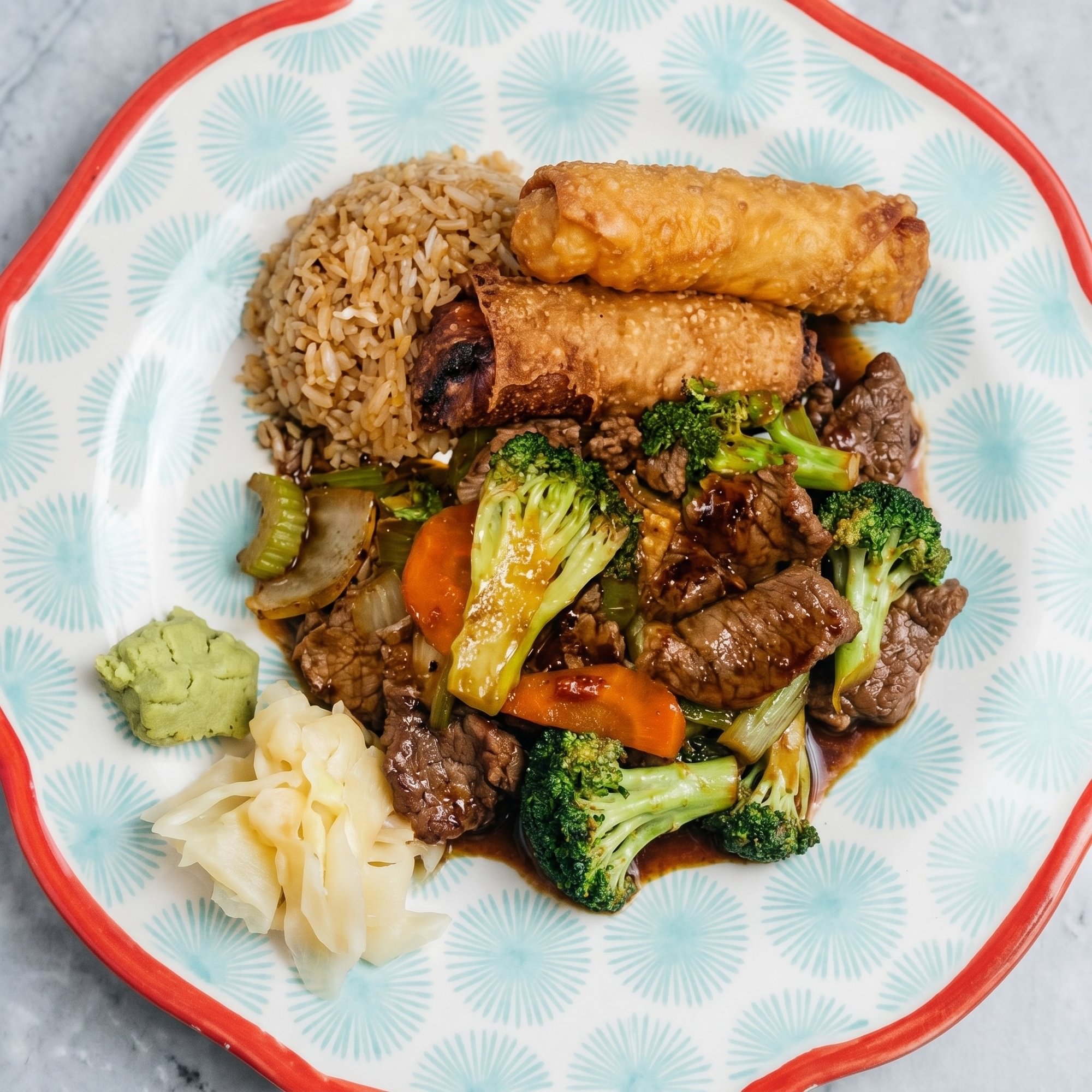 Combo Hunan Beef and Sweet & Sour Chicken