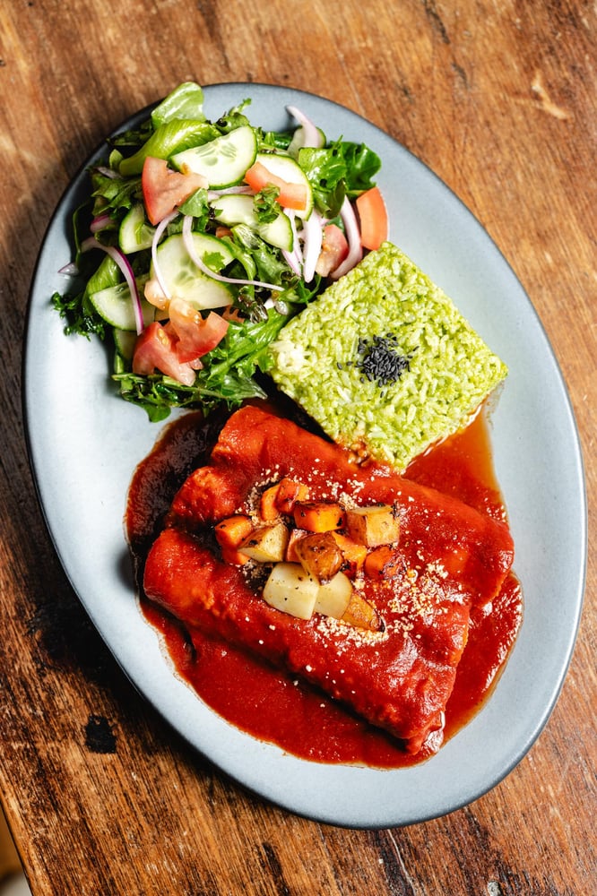Enchiladas Rojas