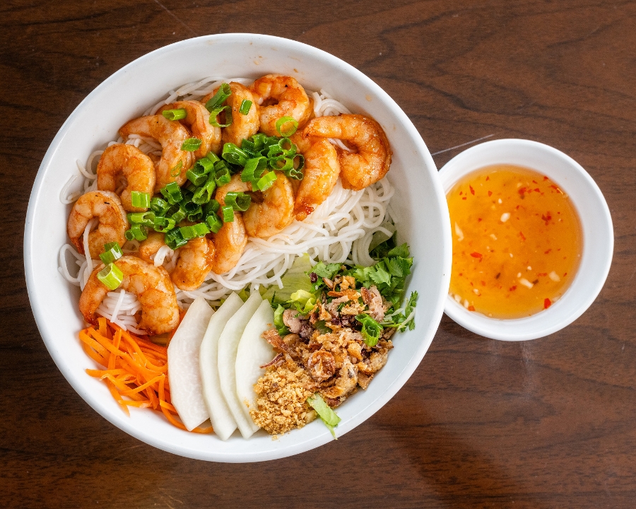 V3. Vermicelli with Grilled Shrimp