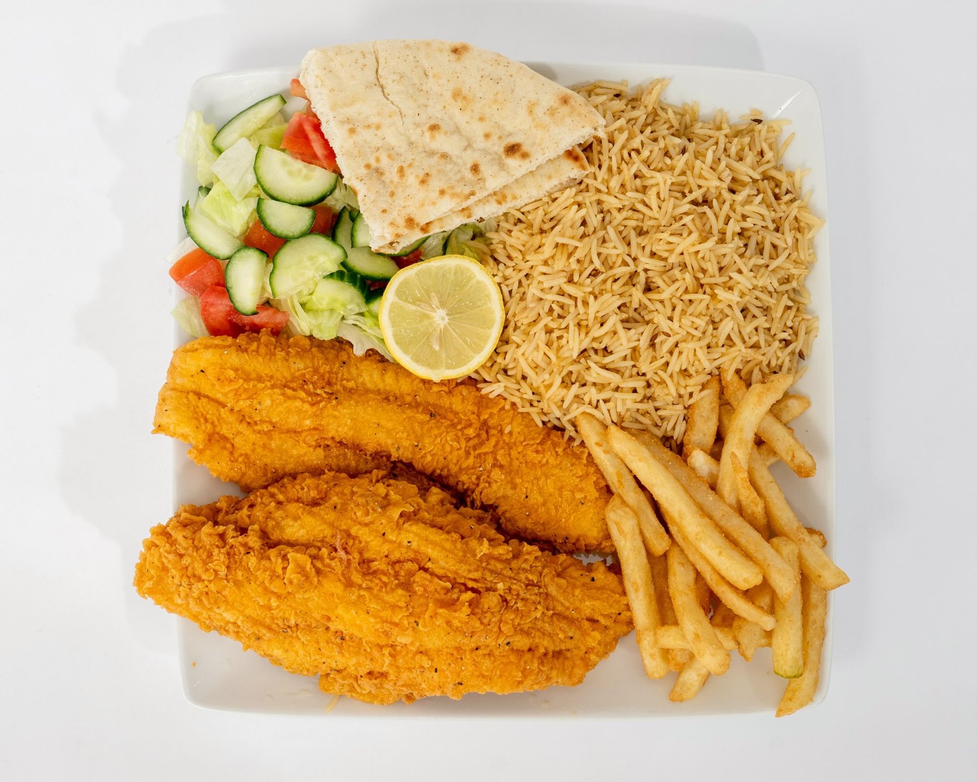 2 Fried Catfish