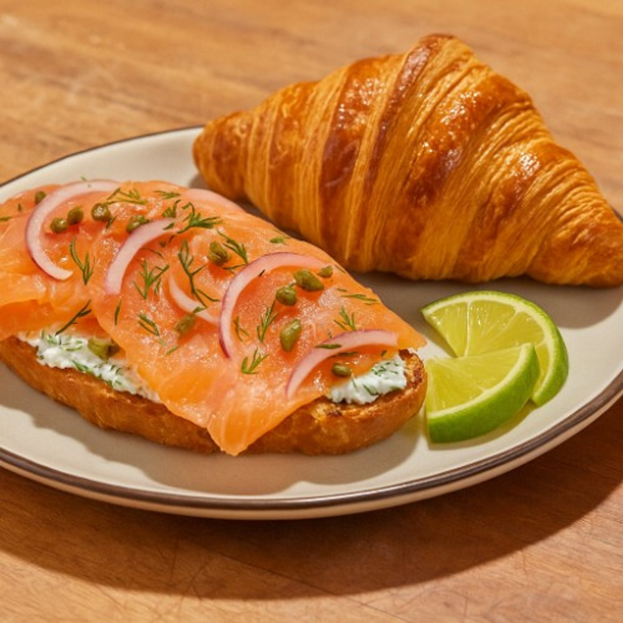 Salmon Croisandwich