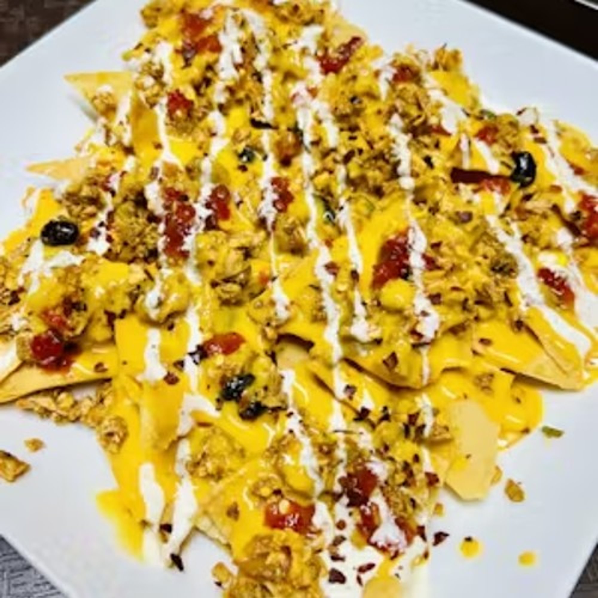 Spicy Chicken Nachos