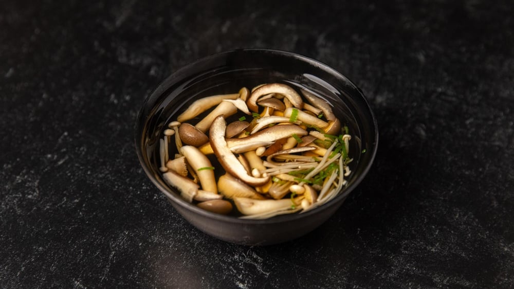 Clear Mushroom Soup