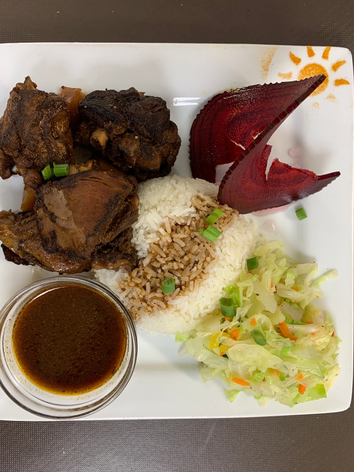 BROWN STEW CHICKEN