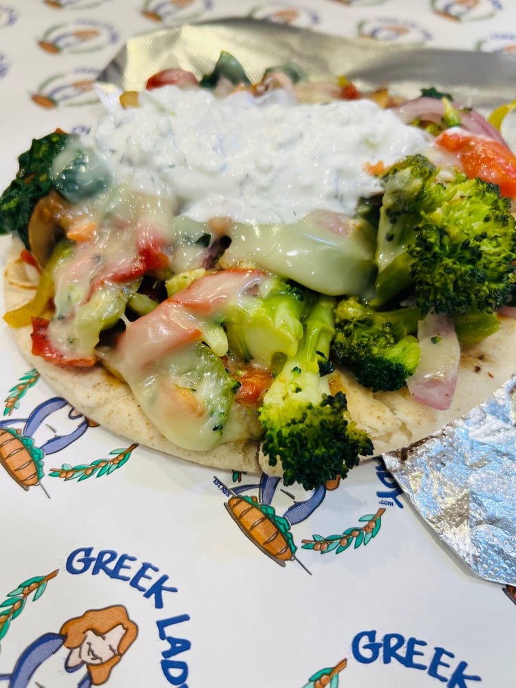 Grilled Veggie Pita