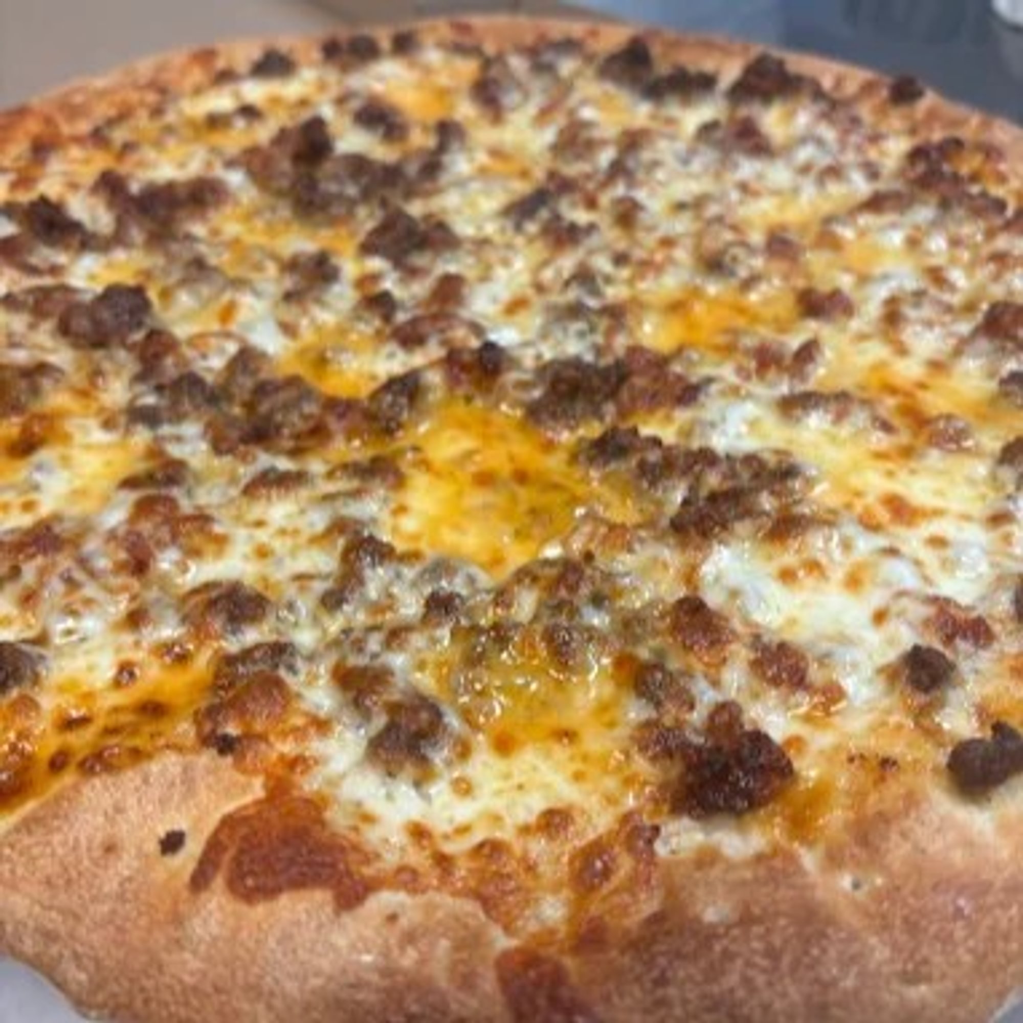 Bacon Cheeseburger Pizza