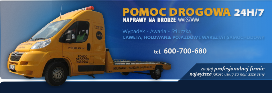 Pomoc Drogowa Warszawa
