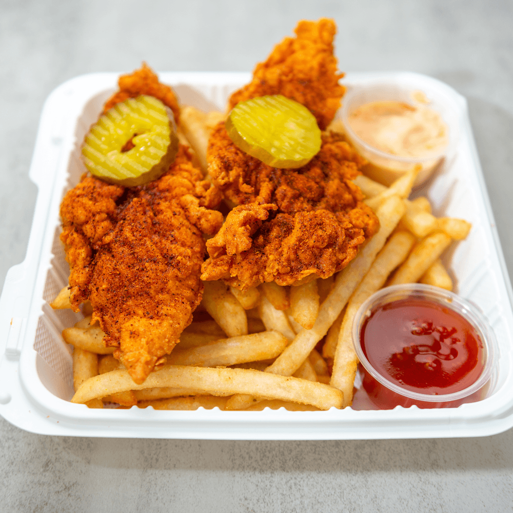 2 Chicken Tenders with Fries