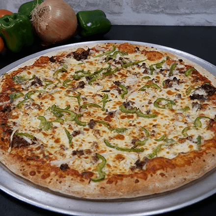 8" Philly Cheese Pizza