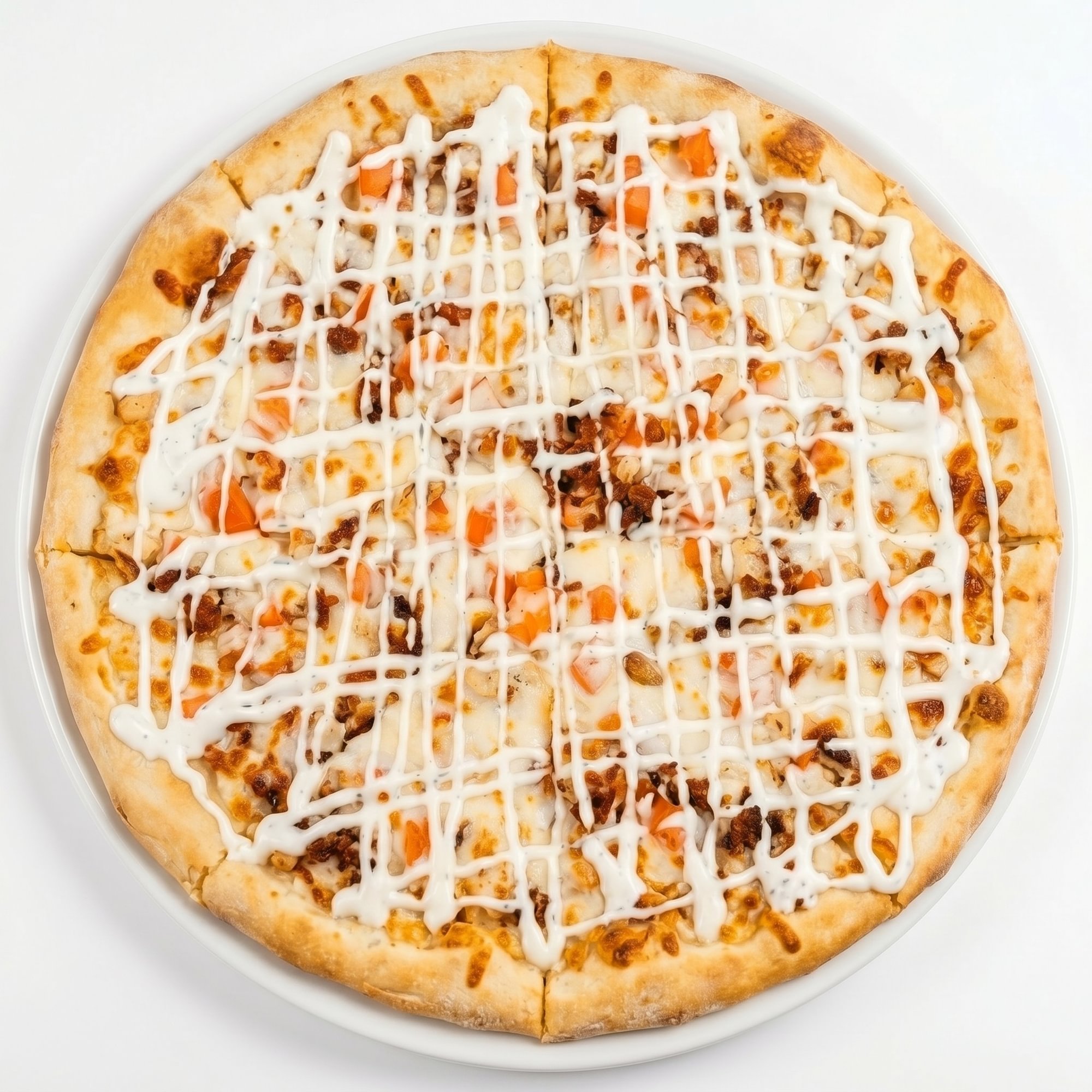 Chicken Bacon Tomato Ranch Pizzetta