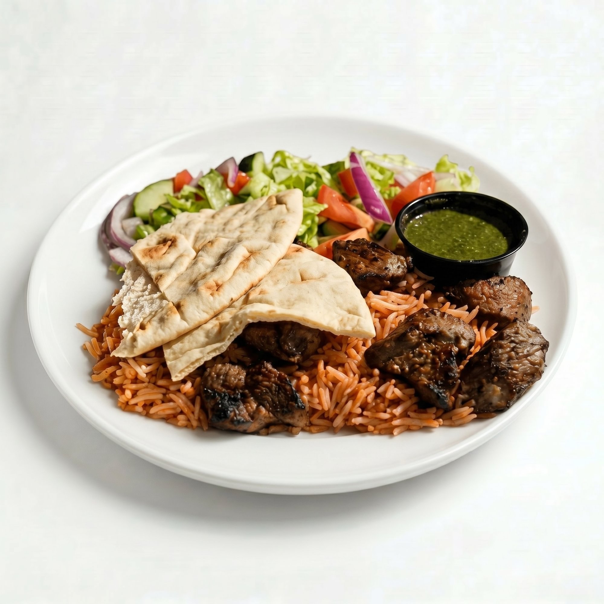 Beef Kabob Plate