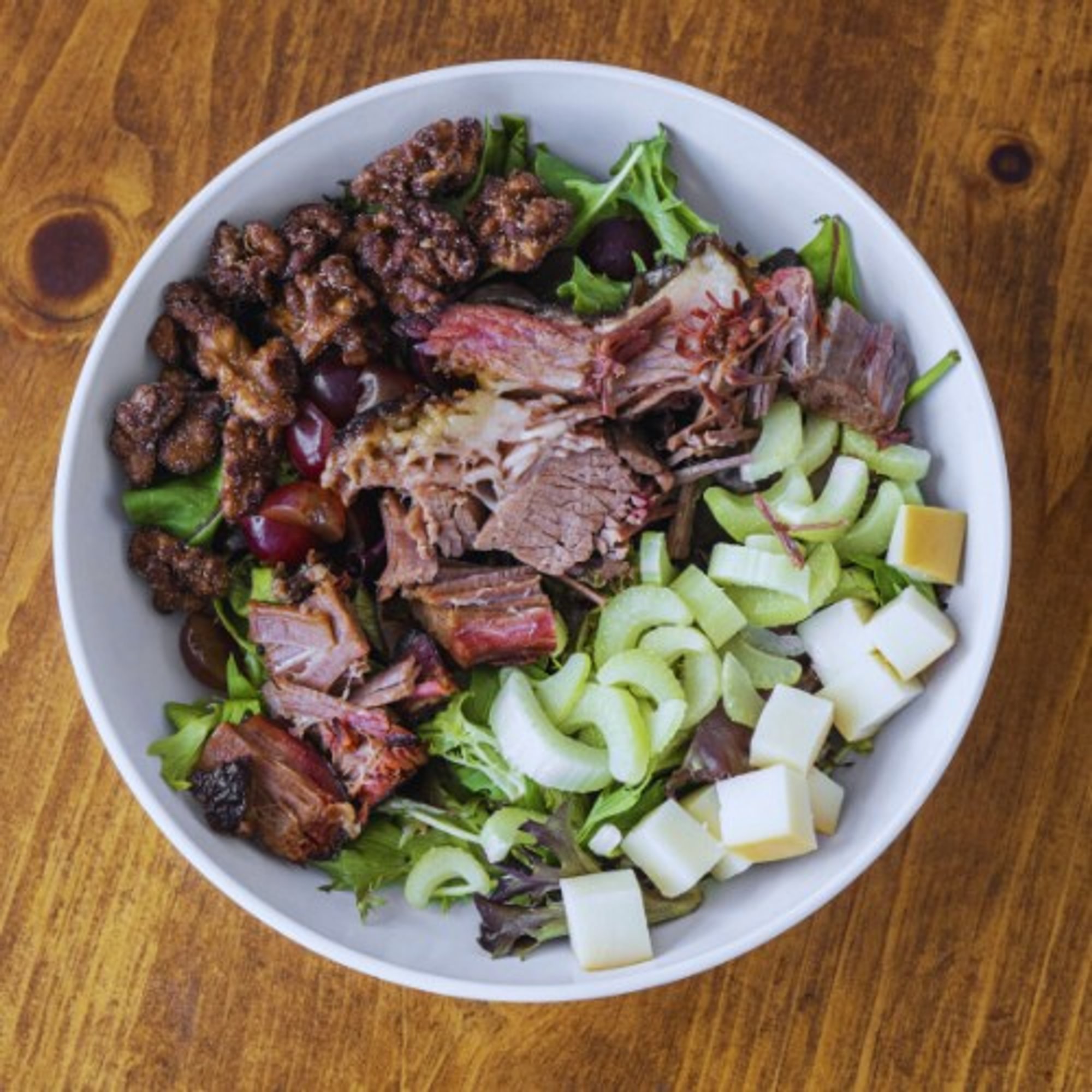 Smoked Brisket Waldorf Salad