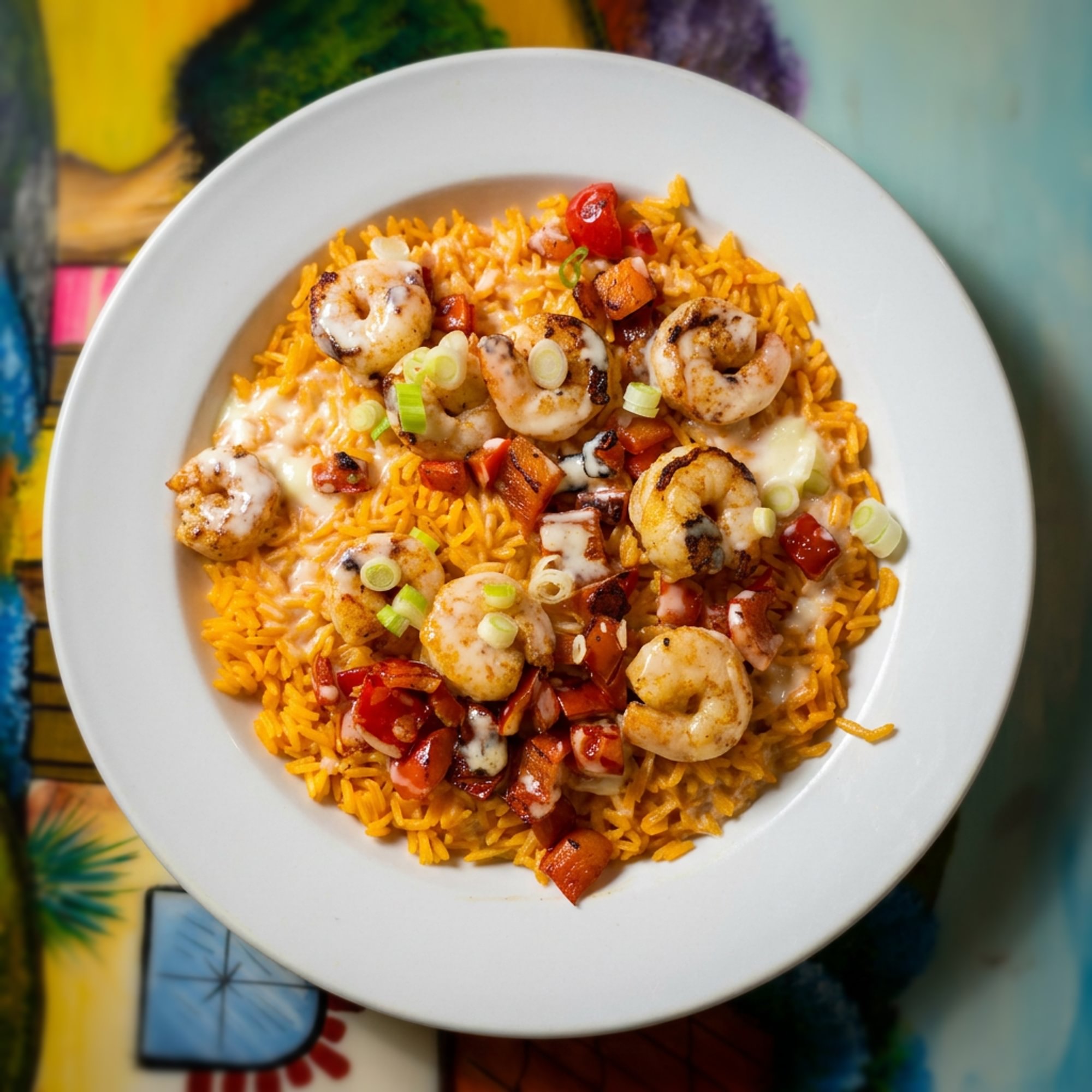 Arroz con camarones Dinner