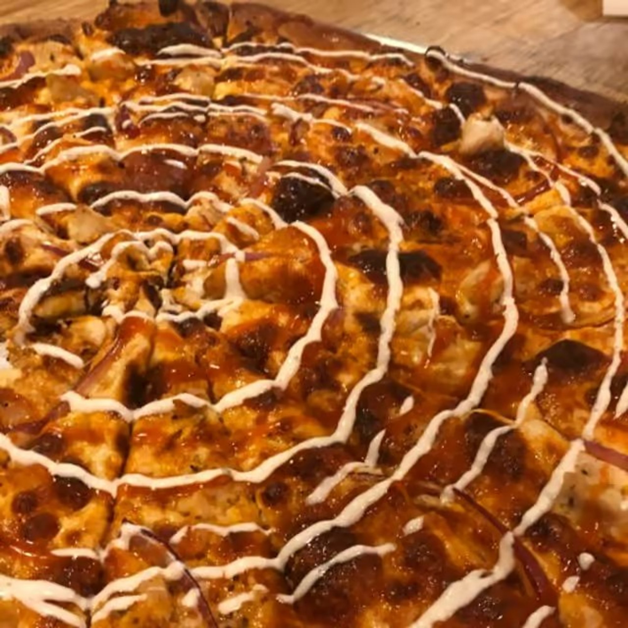 Chicken Bacon Ranch Pizza