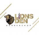Lion's Den Barbershop Logo