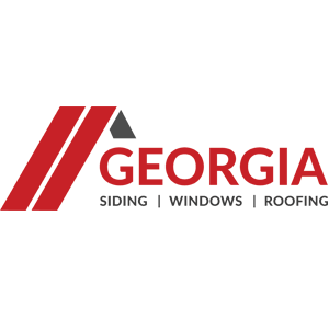 Georgia Siding, Window and Roofing Logo
