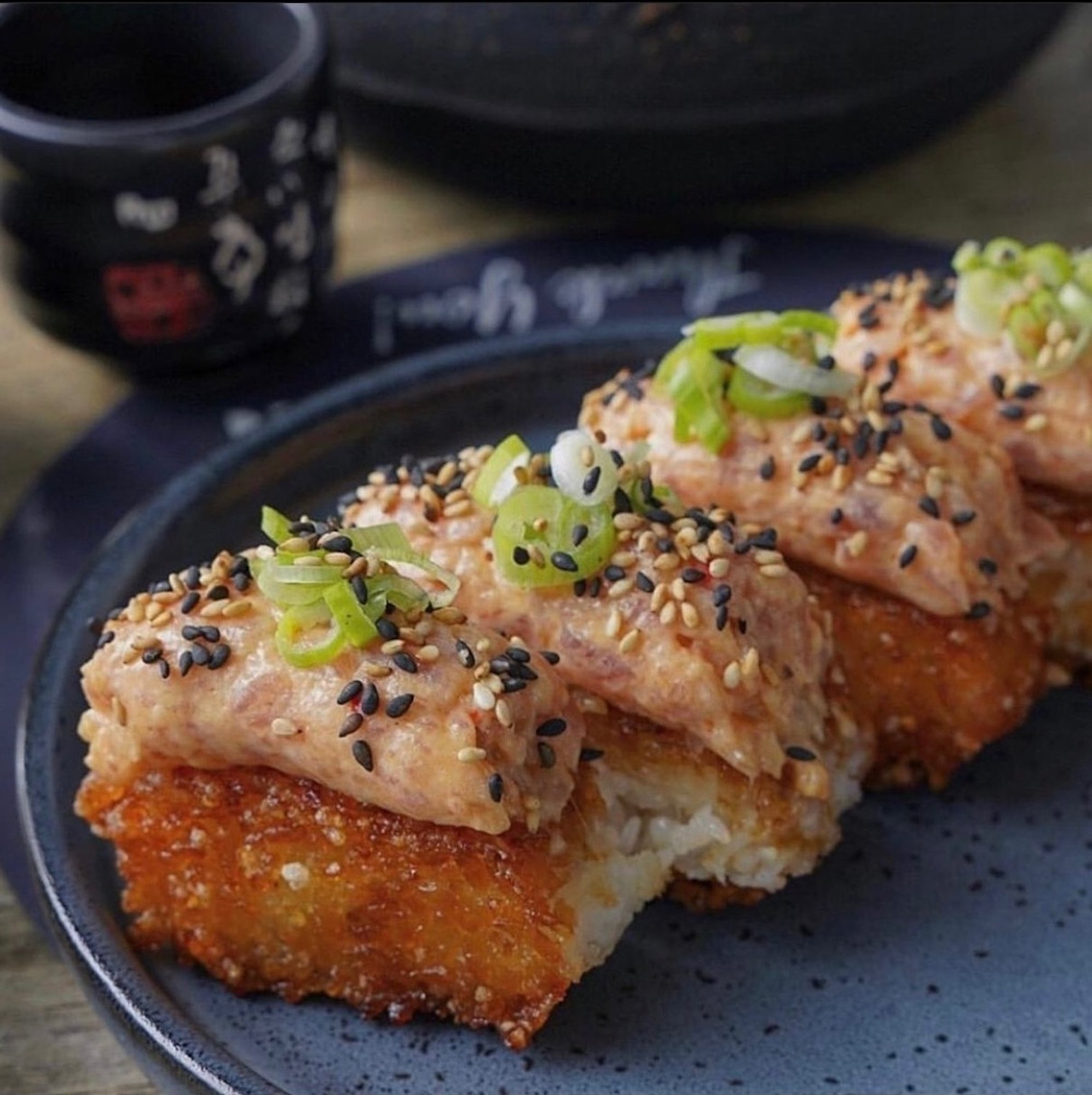 Tuna crispy rice