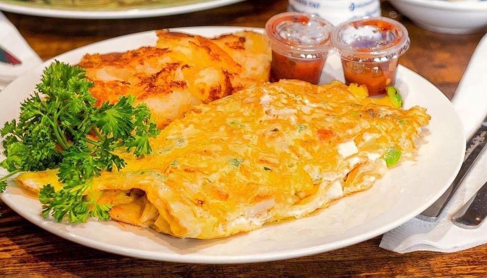 Chicken Fajita Omelette