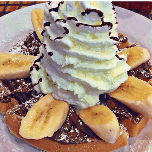 Nutella Banana Pancakes