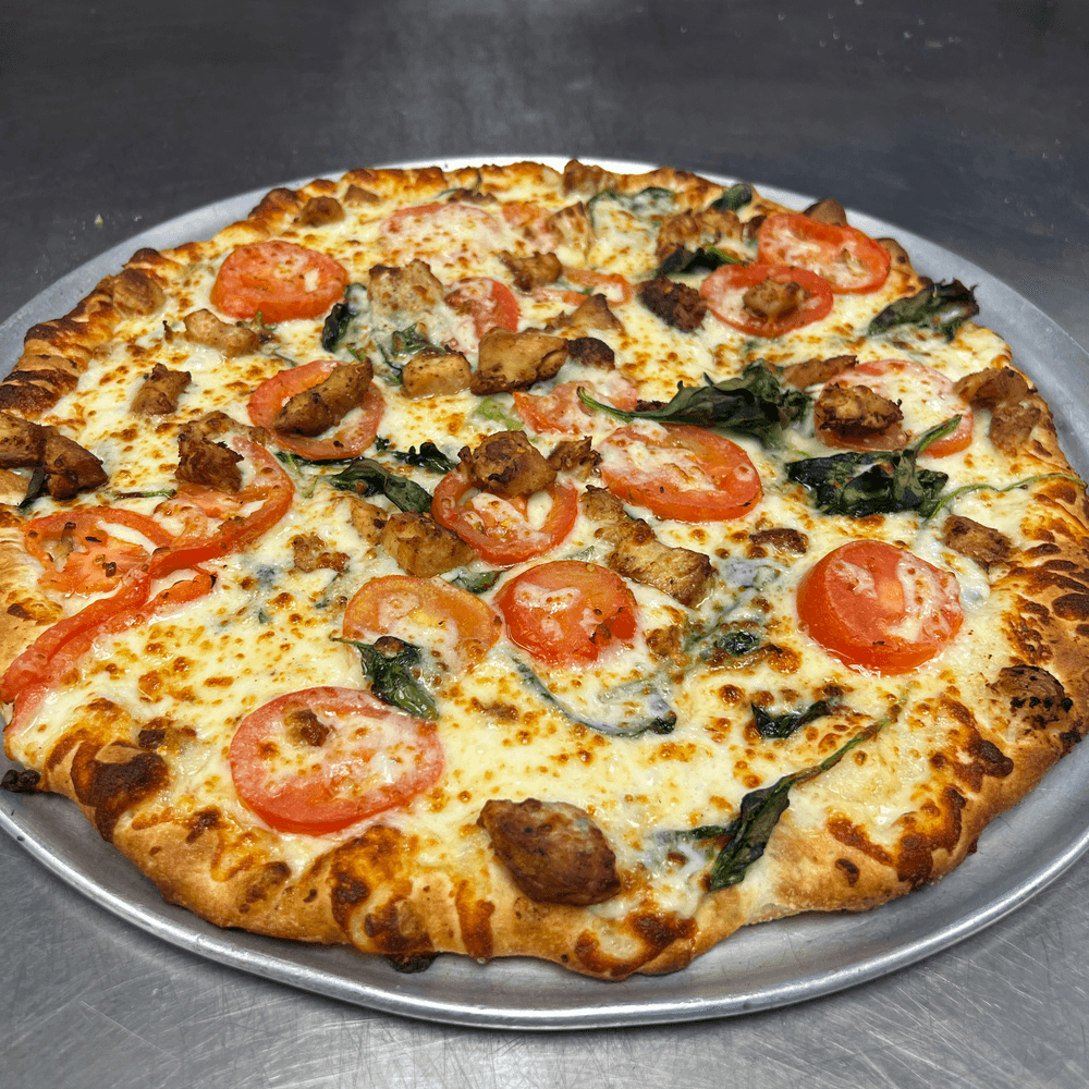 Chicken Florentine Pizza
