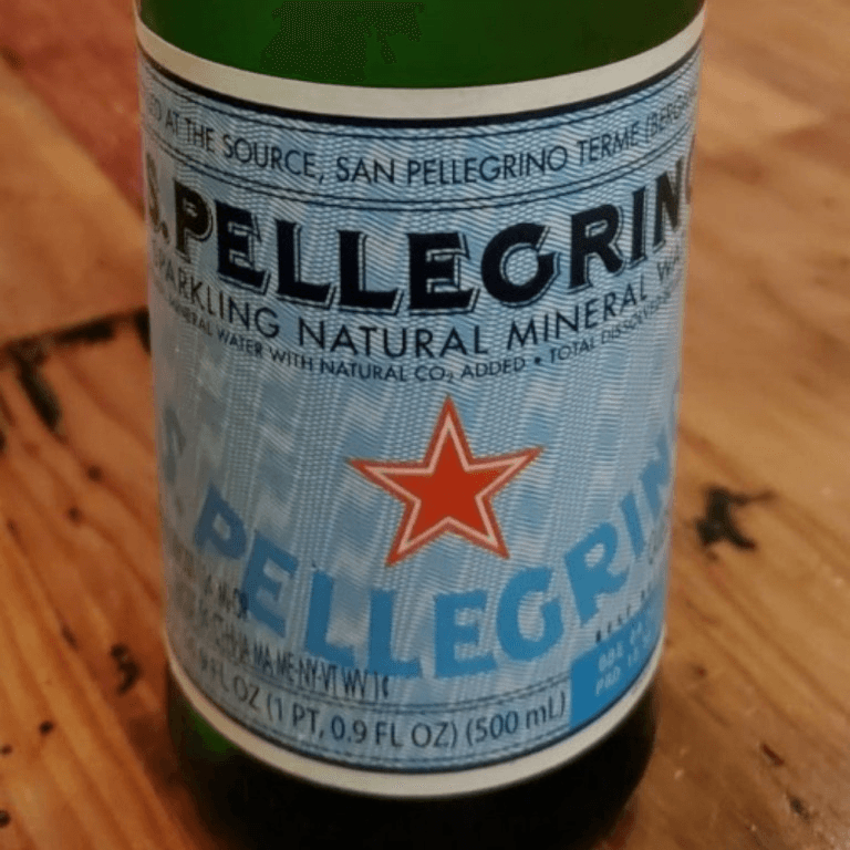San pellegrino water