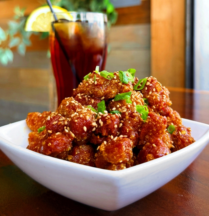 Orange Popcorn Chickun