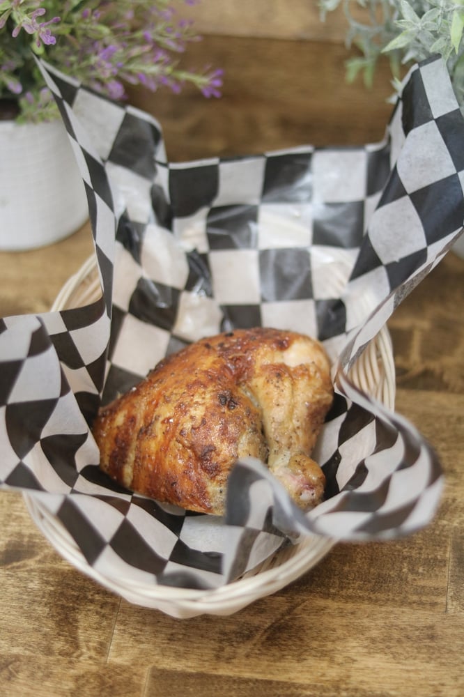 1/4 Rotisserie Chicken Only