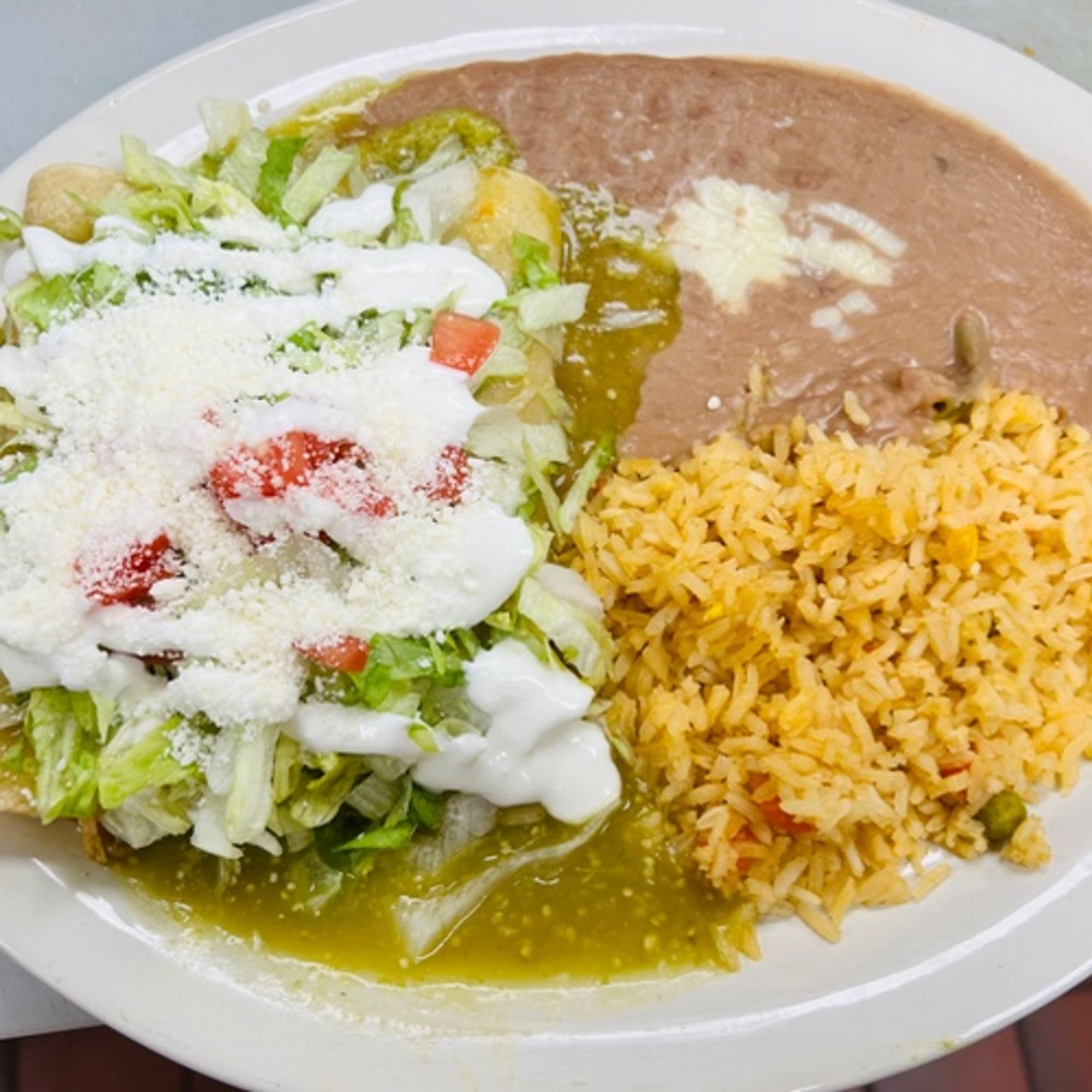 Enchiladas Verdes