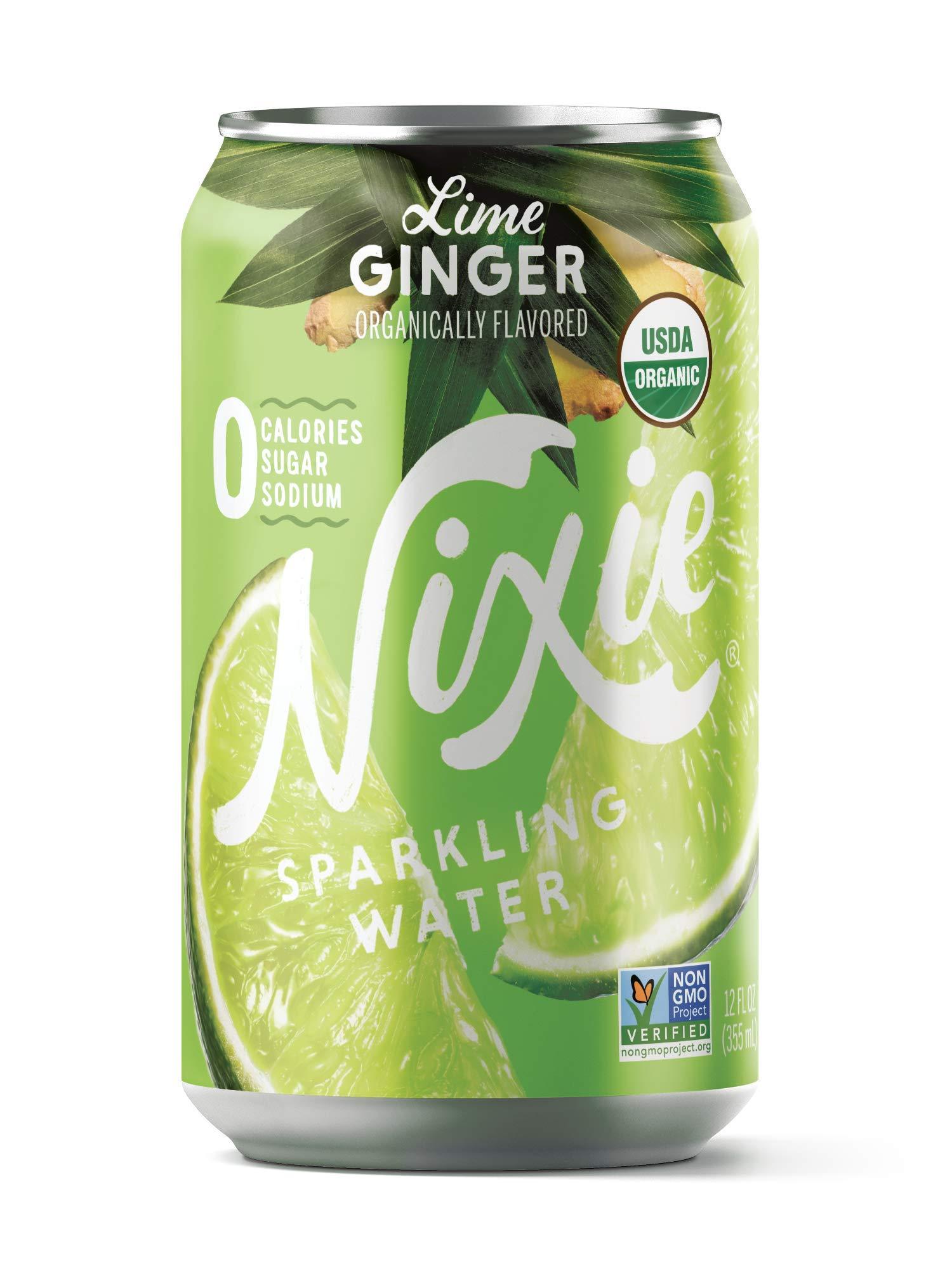 Nixie Sparkling Water Lime Ginger 12oz