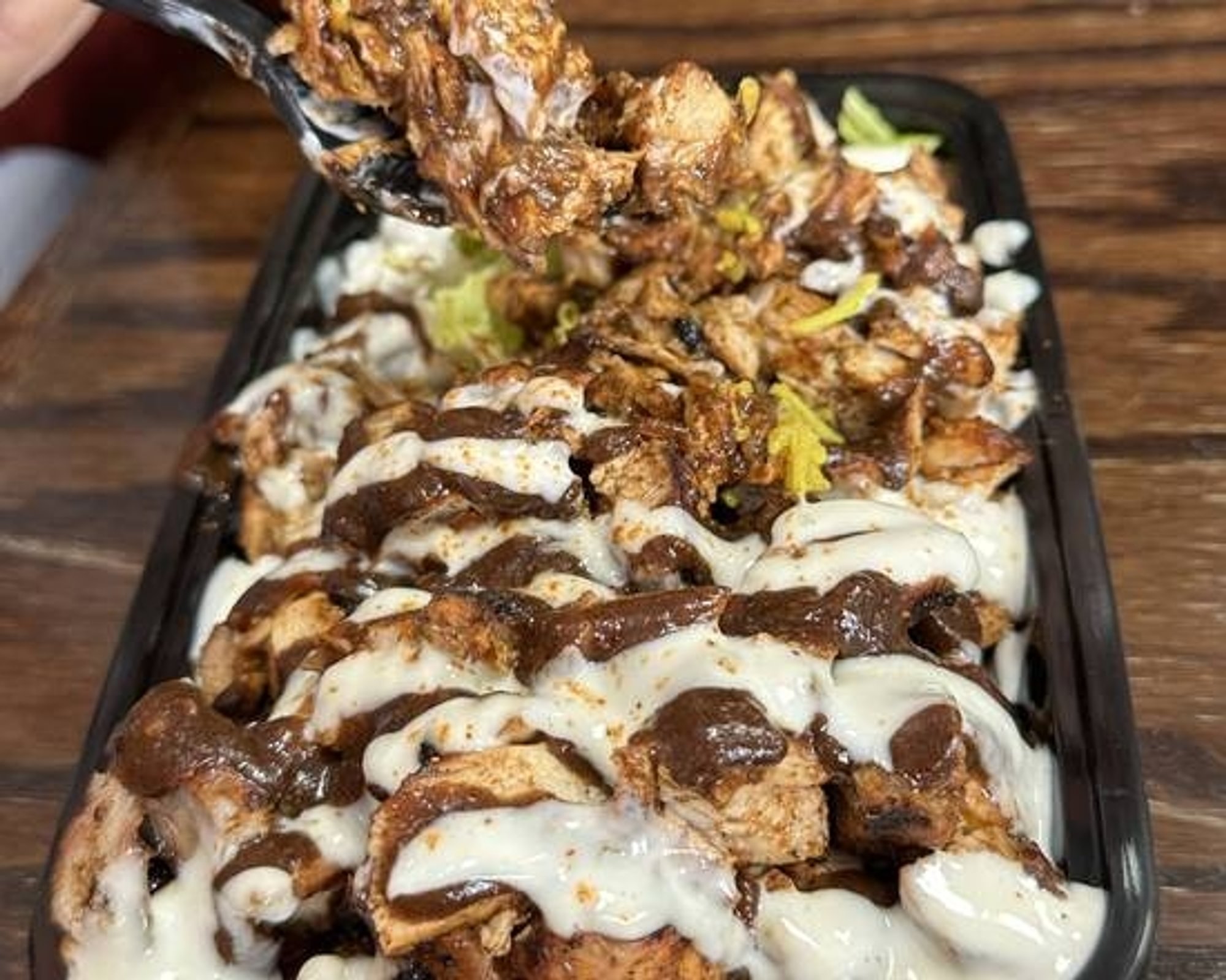 Jerk Chicken Over Rice