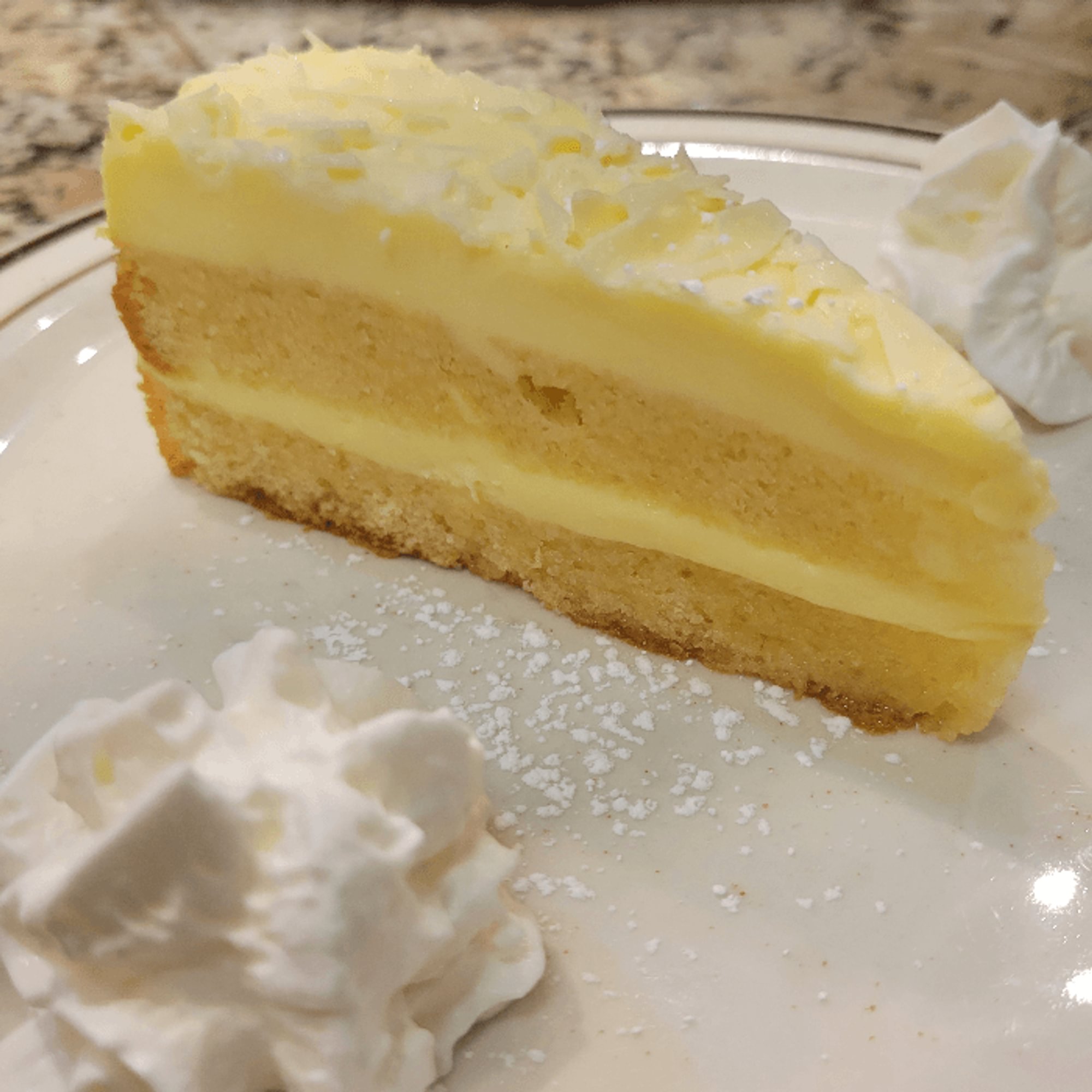 Limoncello Mousse Cake