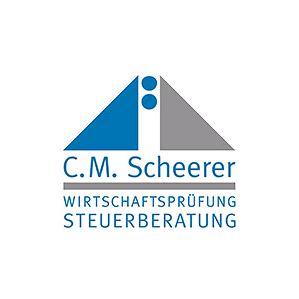 Logo von C.M. Scheerer GmbH, Steuerberater
