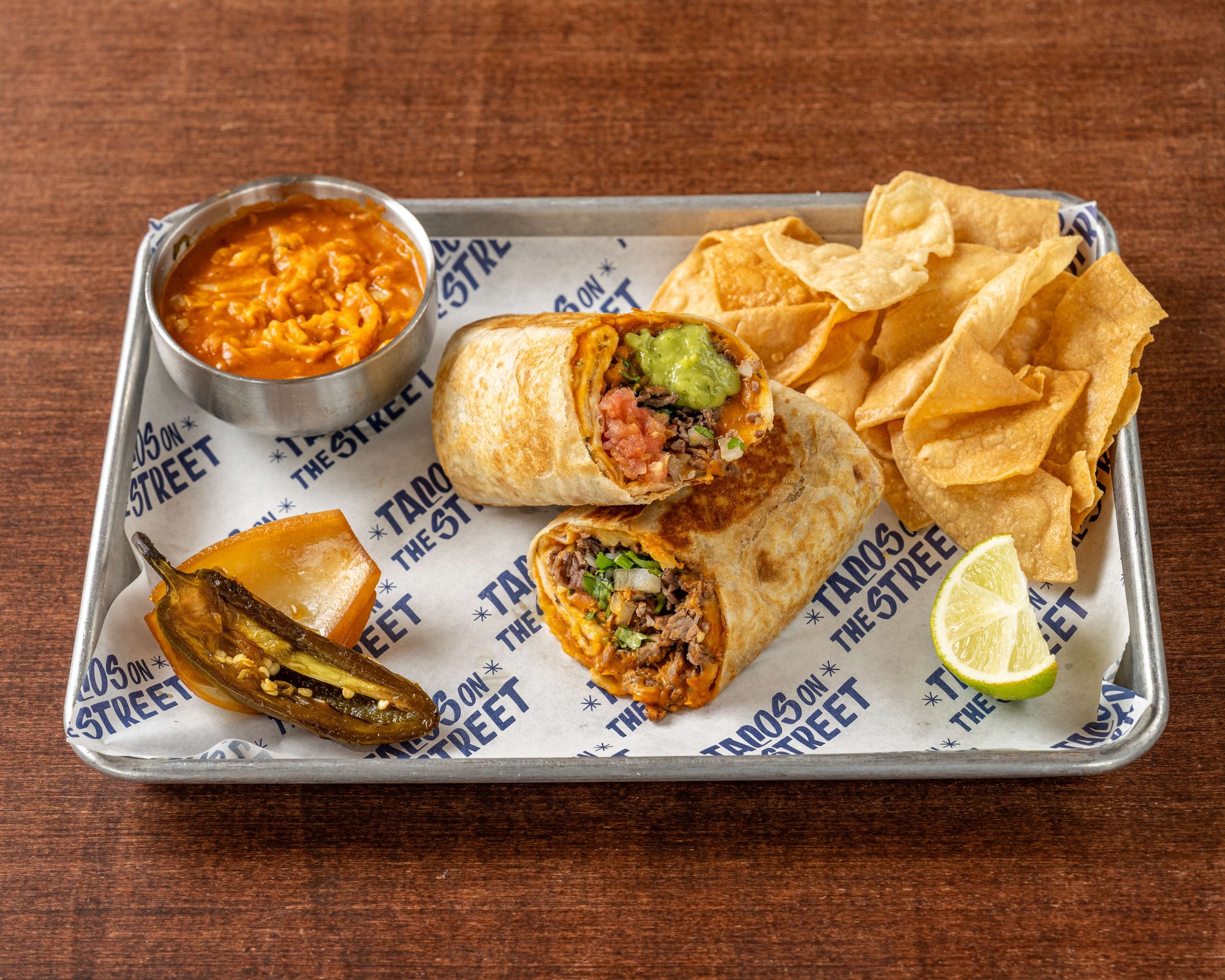 Asada Burrito Combo.