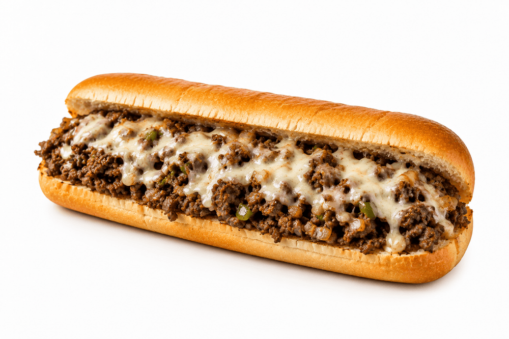 Chopped Cheese Sandwich W/ Mozzarella Cheese