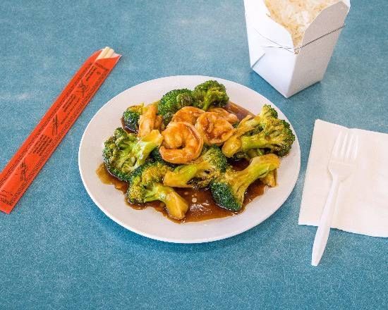 Shrimp with Broccoli
