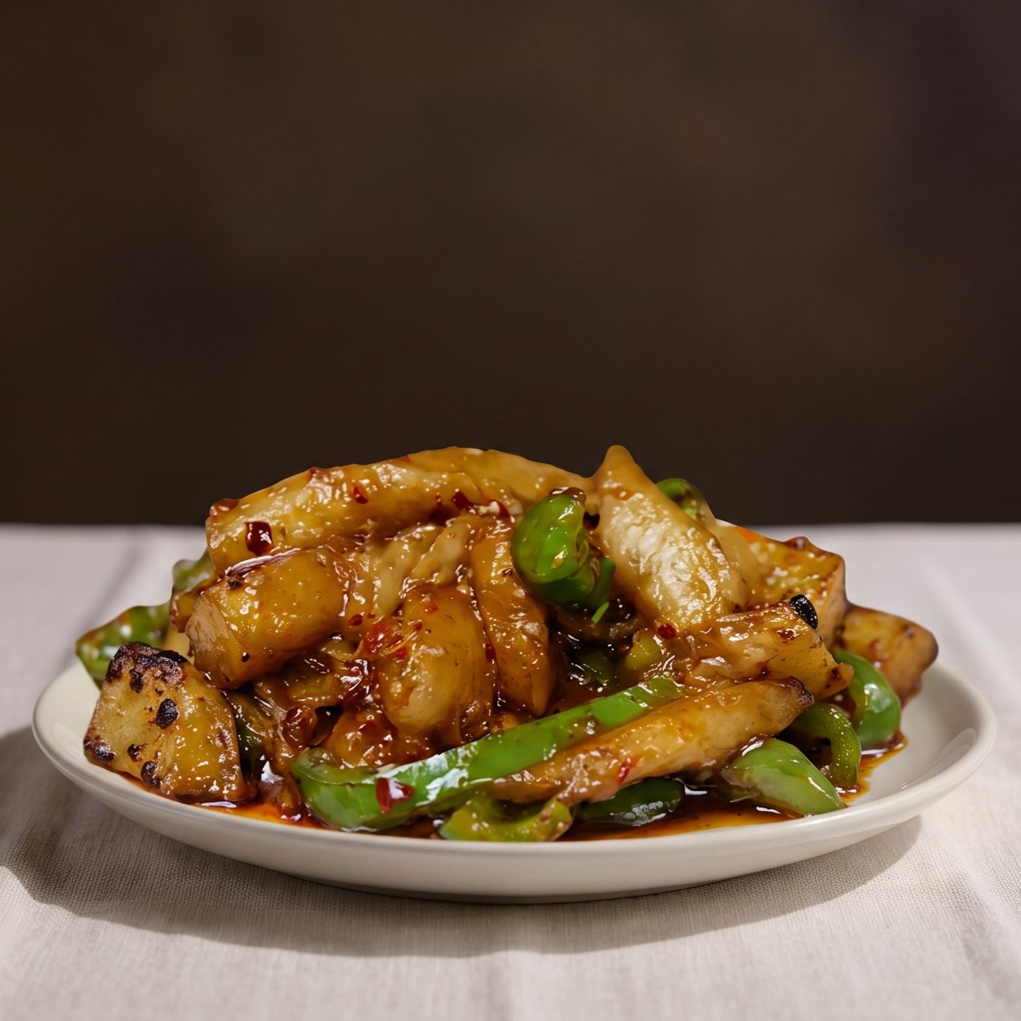 Eggplant in Garlic Sauce