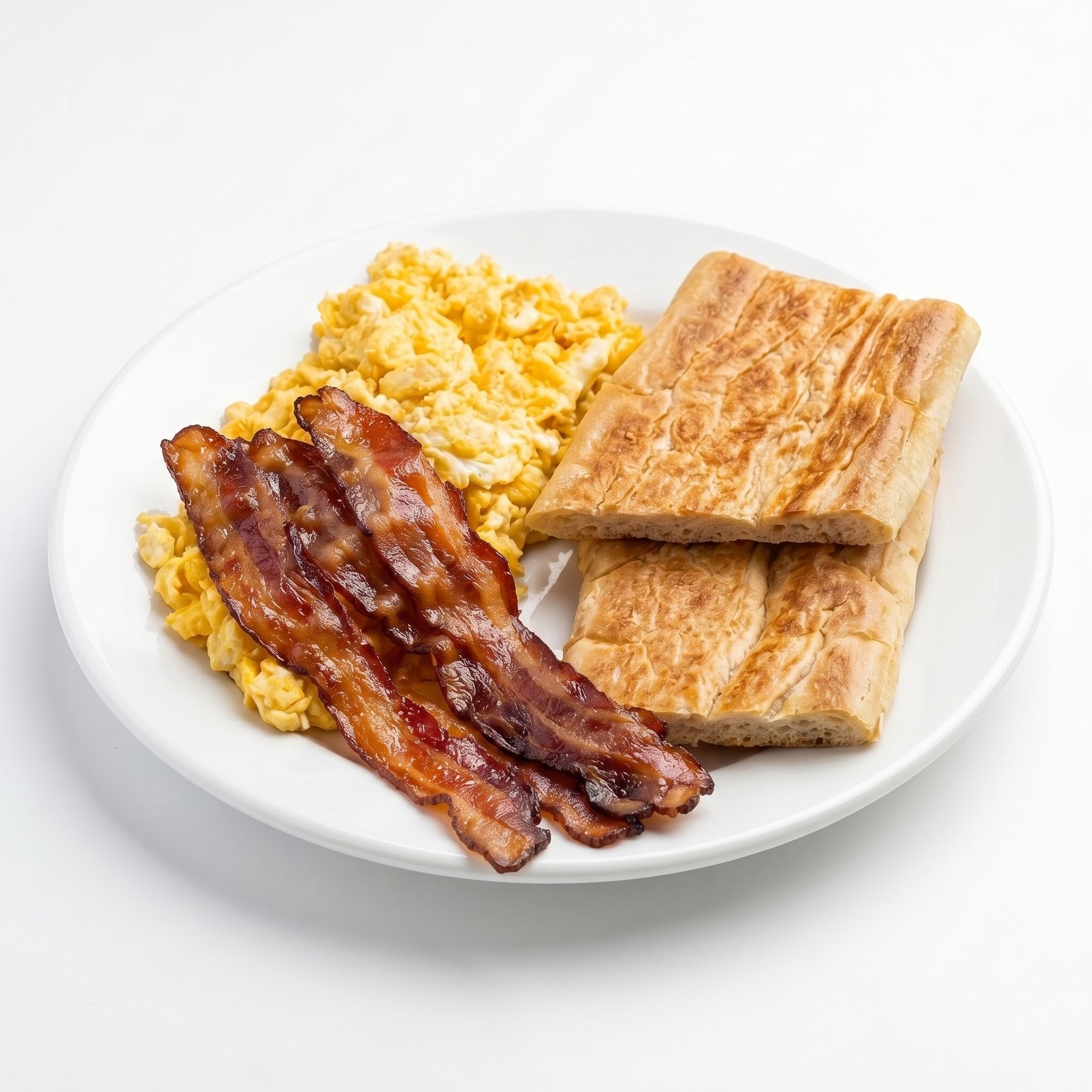 Bacon, Egg & Cheese Plate