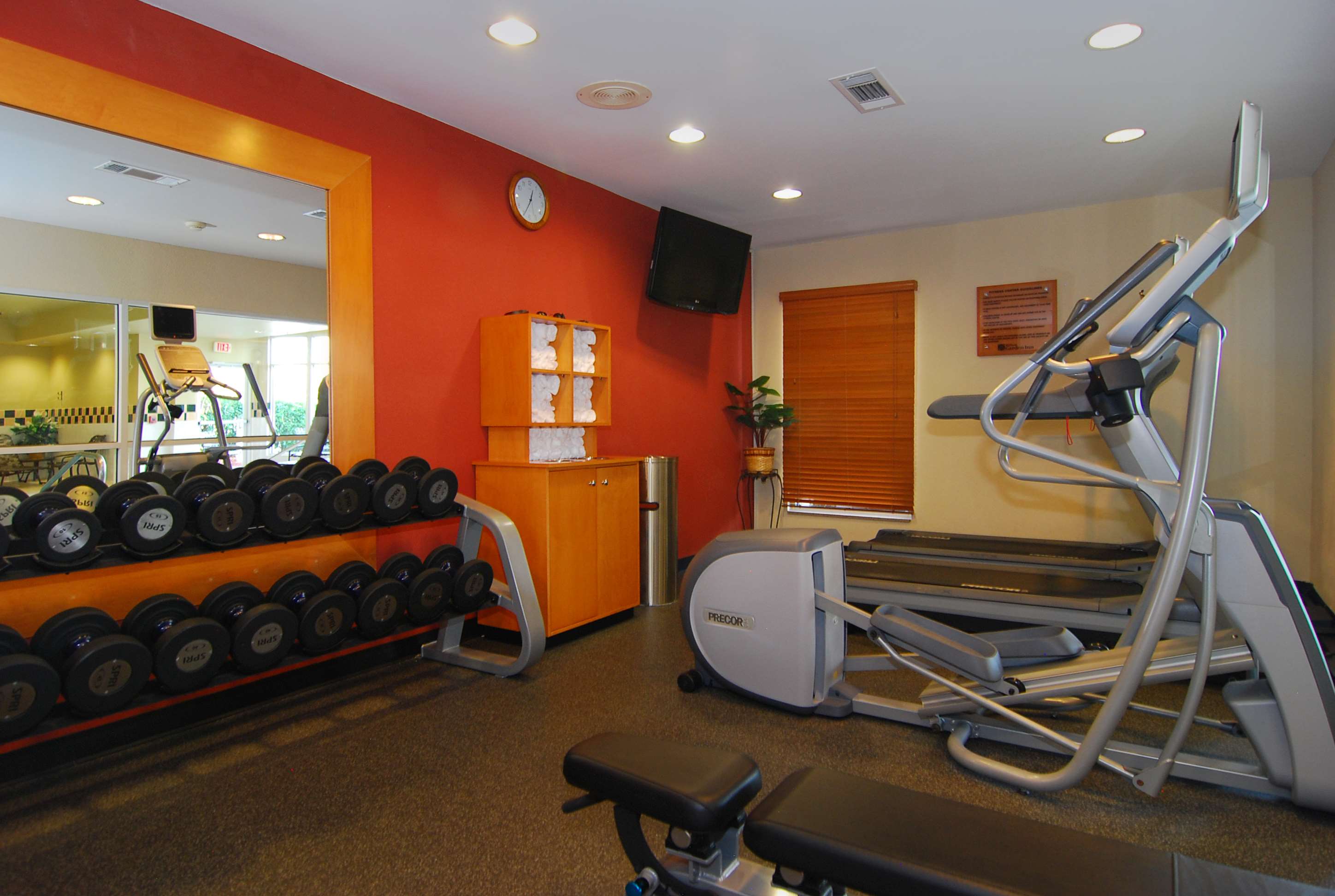 Health club  fitness center  gym