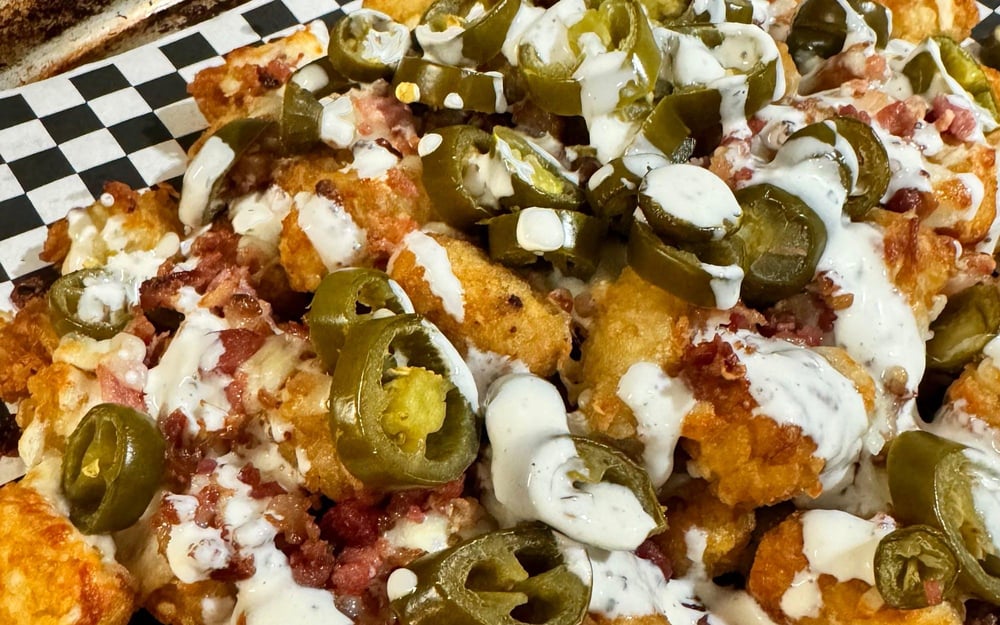 LOADED TOTS W/ JALAPS