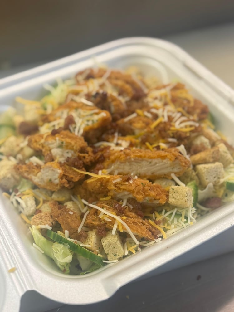 Crispy Chicken Salad