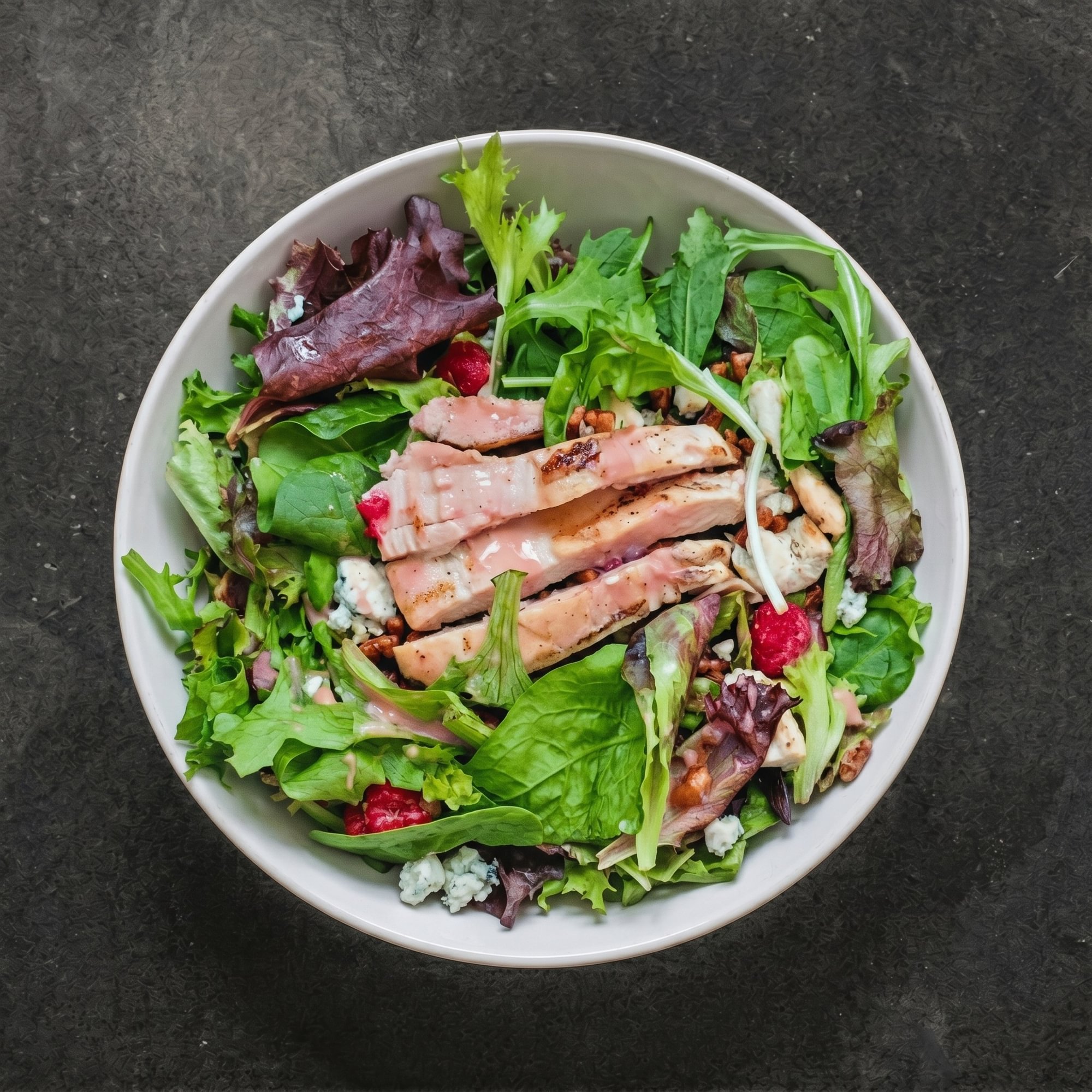 Raspberry Pecan Chicken Salad