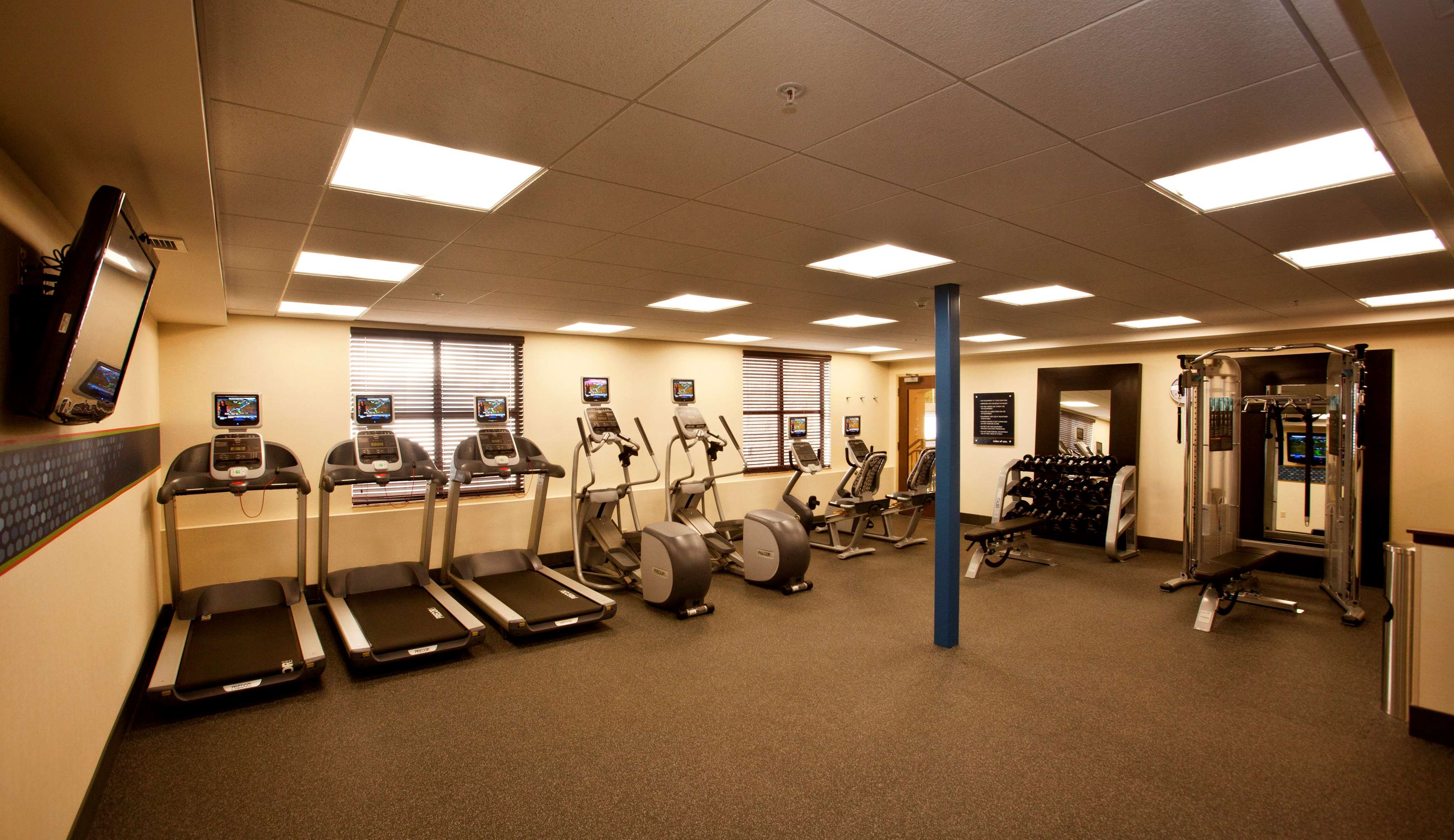 Health club  fitness center  gym